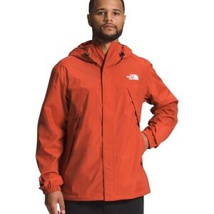 The North Face Men's Orange Raincoat